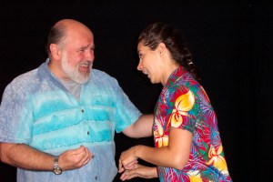 George Hansel & Tracey Paleo in NY Production of my Pay "Annarita."